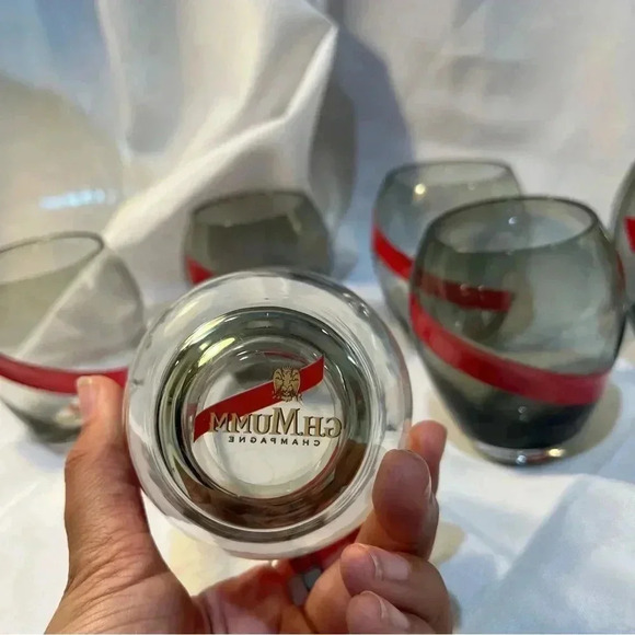 G.H. MUMM Set of 6 Champagne Glasses - Picture 2 of 5